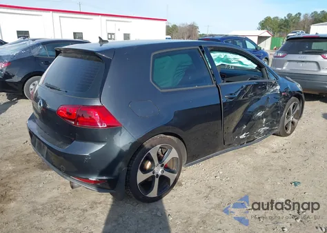 2016 Volkswagen Golf Gti S 2-Door z USA, uszkodzony, nr VIN 3VWYT7AU5GM025372